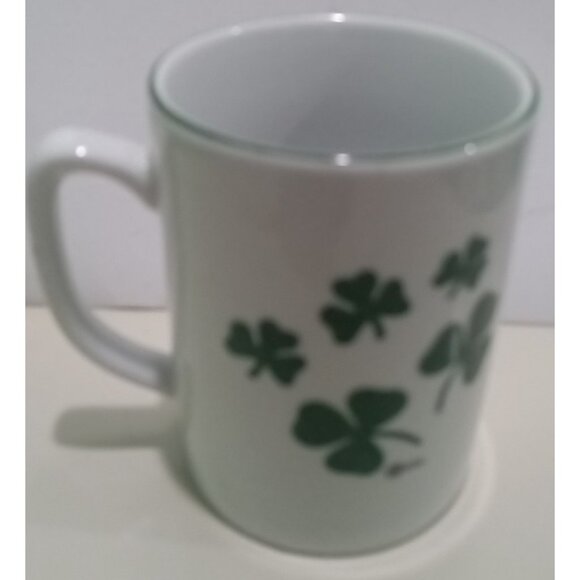 An Old Irish Blessing Coffee Mug Bewley Irish Imports Exclusive Design Shamrocks - Picture 2 of 5